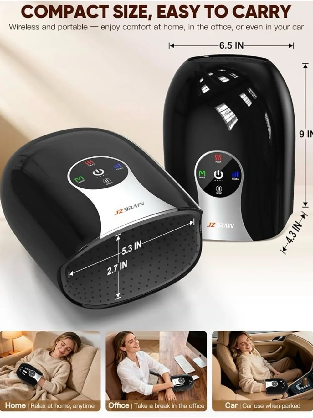 JZBrain hand massager